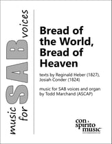 Bread of the World, Bread of Heaven SAB choral sheet music cover
